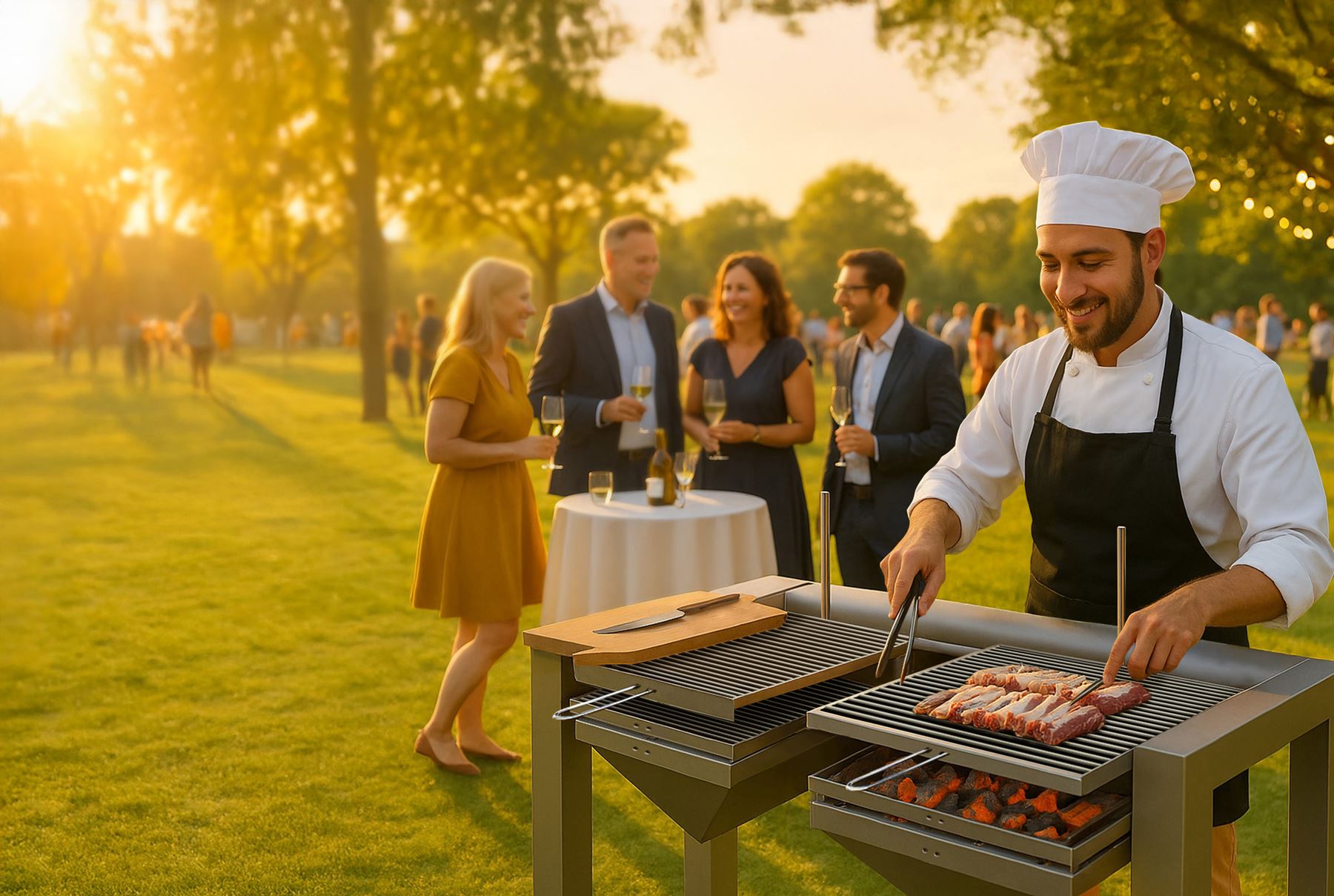 exclusieve barbecue