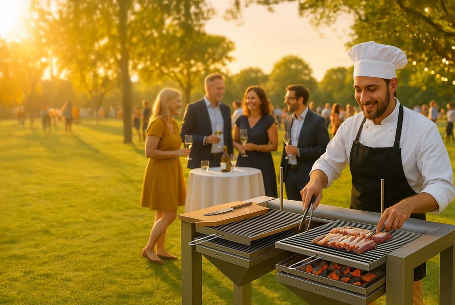 professionele barbecue