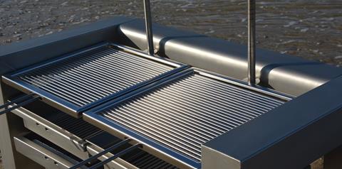 professionele houtskool bbq 