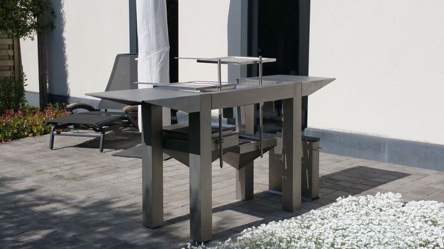 Inox BBQ op maat