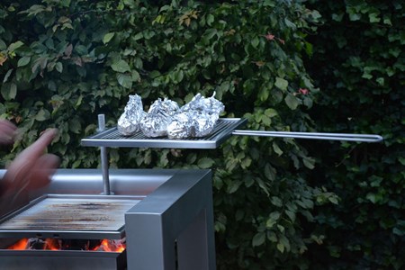 professionele houtskool barbecue 